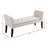 Dziadon Linen Upholstered Bench-909225311