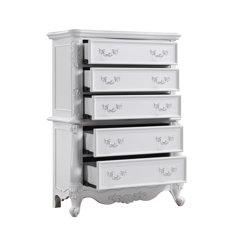 Coffre Latisha, Blanc