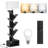 57" LED Tree Floor Lamp with Bookcase and Remote Control-114235638-114235641
