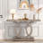 Andreafsky 55.11'' Farmhouse Wooden Console Table-1781449555
