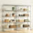Lylla Height -Adjustable Shelving Unit with Wheels-820001630-865530582