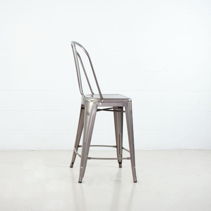 Melien Stackable Bar & Counter Stool, Counter Stool (26" Seat Height)
