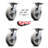 Thermoplastic Rubber Caster