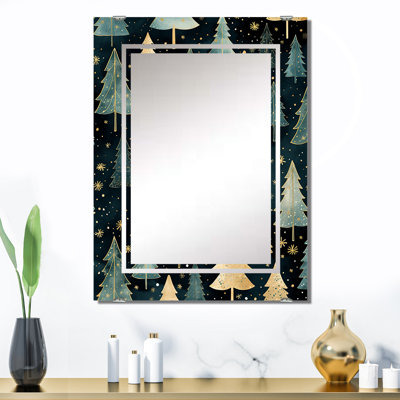 Miroir mural Christmas Pine Tree