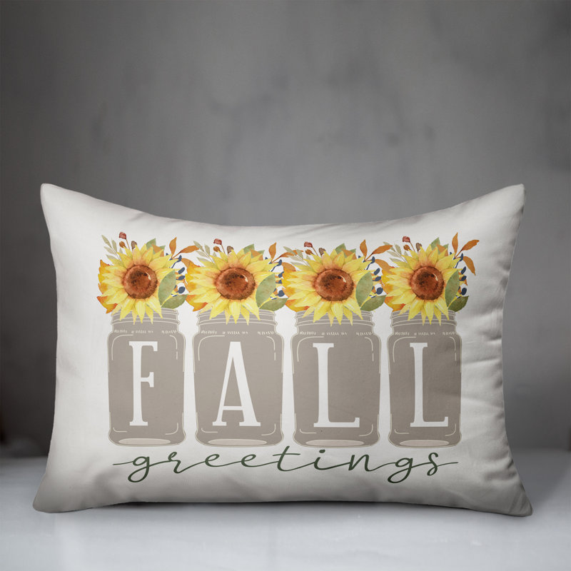 Floral Throw Pillow
