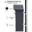 Cartegena Steel Wall Mounted Post Box-1717891489
