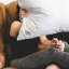 Oreiller en duvet d'oie blanche-32246853