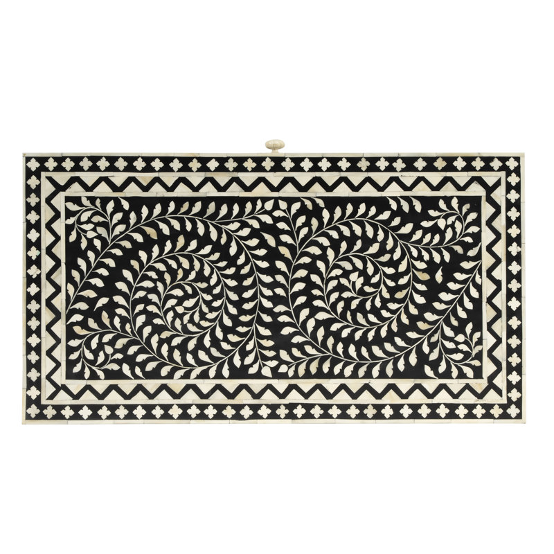 Perilla Bone Inlay Writing Desk