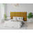 Kashyap 30 cm x 75 cm Peel and Stick Upholstered Wall Paneling in Ochre