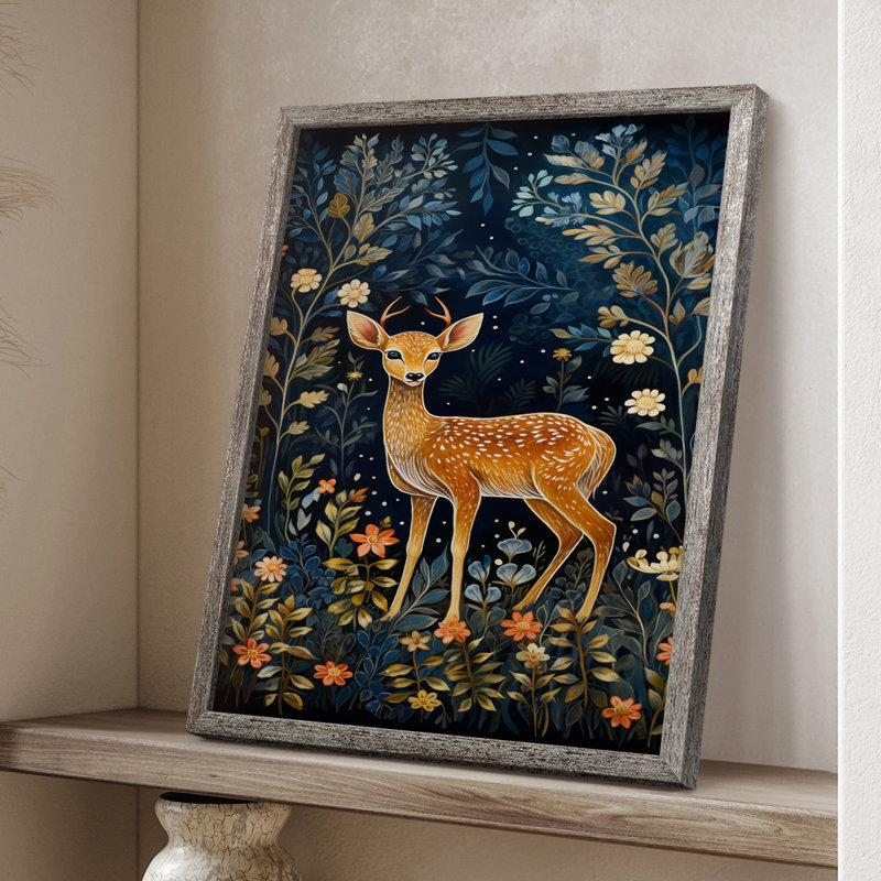 ANIMALS Series CDLxxvii, reproduction encadrée - bois massif