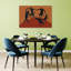 Dancing Black Cats Playful Whimsical Contemporary Cat Wall Art-129002784