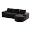 Canapé modulaire en chenille 2 pièces-1399632203