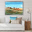 «A Tuscany Landscape With Distant Villa», reproduction sur toile-67387973-67387960