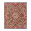 Walace Southwestern Area Rug in Navy Blue