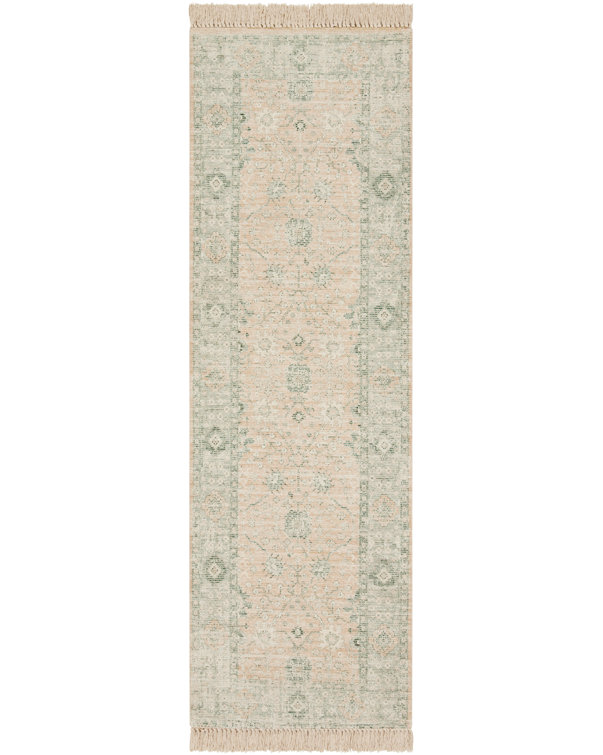 Wensley Oriental Flatweave Camel/Sage Area Rug