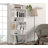 Modern White Bookshelf, 23.6 x 65.0 x 7.7 inches | 100% Melamine Coated Particle Board, Thickness: 0.7 inches | Numerous Shelves, Wall-Mountable, Additional Storage | Elegant Design for Home & Office Organization-844672922