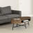 Mezzy Oval Coffee Table Natural Acacia-73097334
