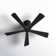 60" Irene 5-Blade Hugger Ceiling Fan with Wall Remote