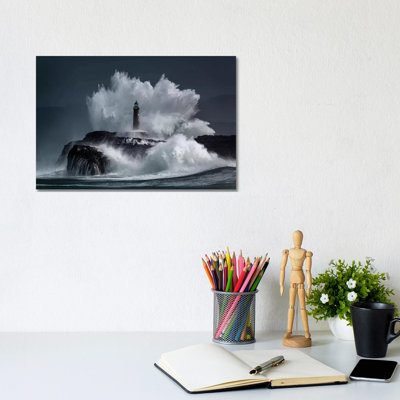 Comb 1 Piece Wrapped Canvas Wall Art