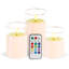 Ensemble de bougies 3 pièces