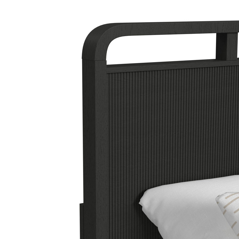 Lit simple avec rangement Busey, Simple