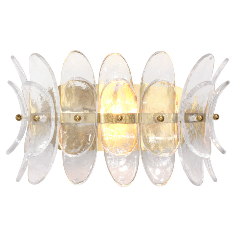 Coronet Wall Sconce, Clear