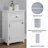 17" W Manufactured Wood Bathroom Cabinet