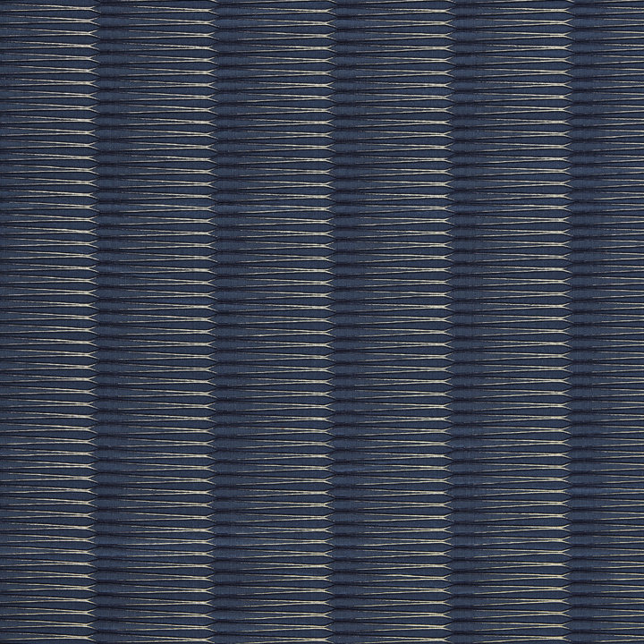 Modern Luxury Wavelength Fabric, Indigo