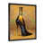 Impression noire sur toile encadrée sélectionné