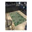 Geometric Green Colored Themed Patterned Woven Base Carpet And Washable Carpet-652883675