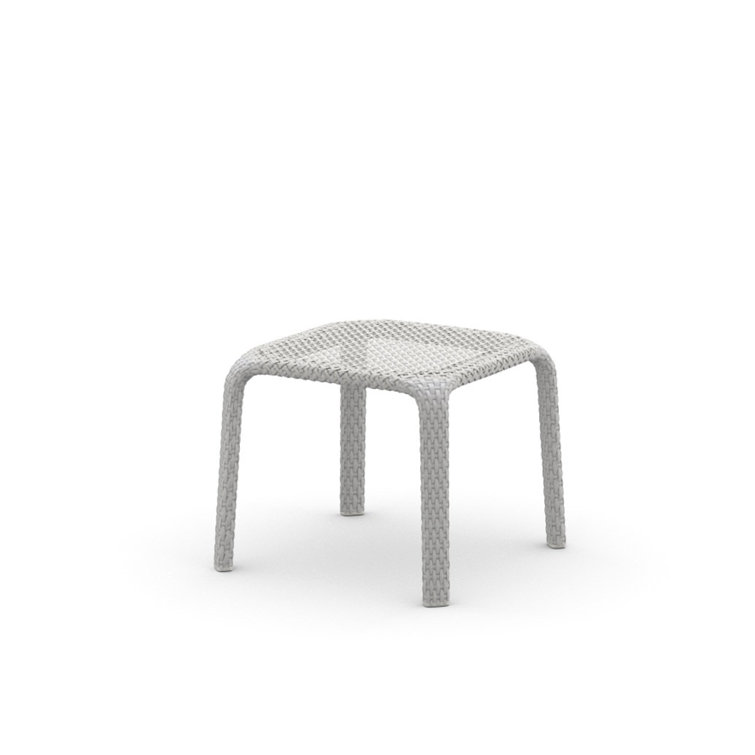Seashell Outdoor Square Side Table