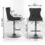 Ensemble de 2 tabourets de bar pivotants rembourrés-188456868-188456871