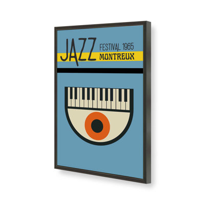 Reproduction d'affiche rétro Vintage Jazz