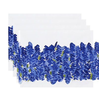Ensemble de napperons en coton 4 pièces