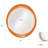 Contemporary Oval Framed Wall Mirror-20348202