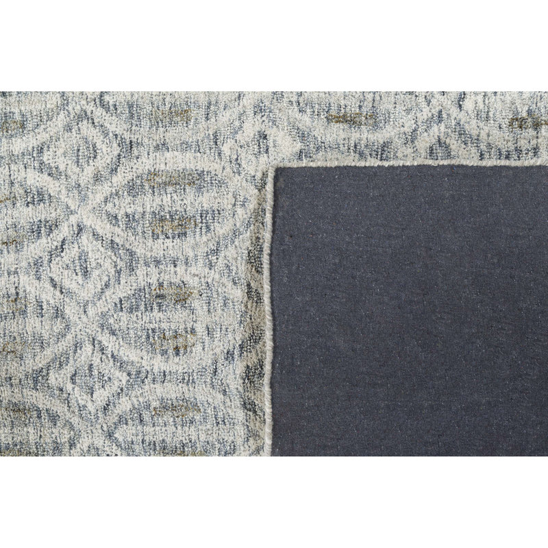 Tapis en laine touffeté à la main, Rectangulaire 2 pi x 3 pi
