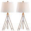 Ensemble de lampe de table à trépied 30" Starla