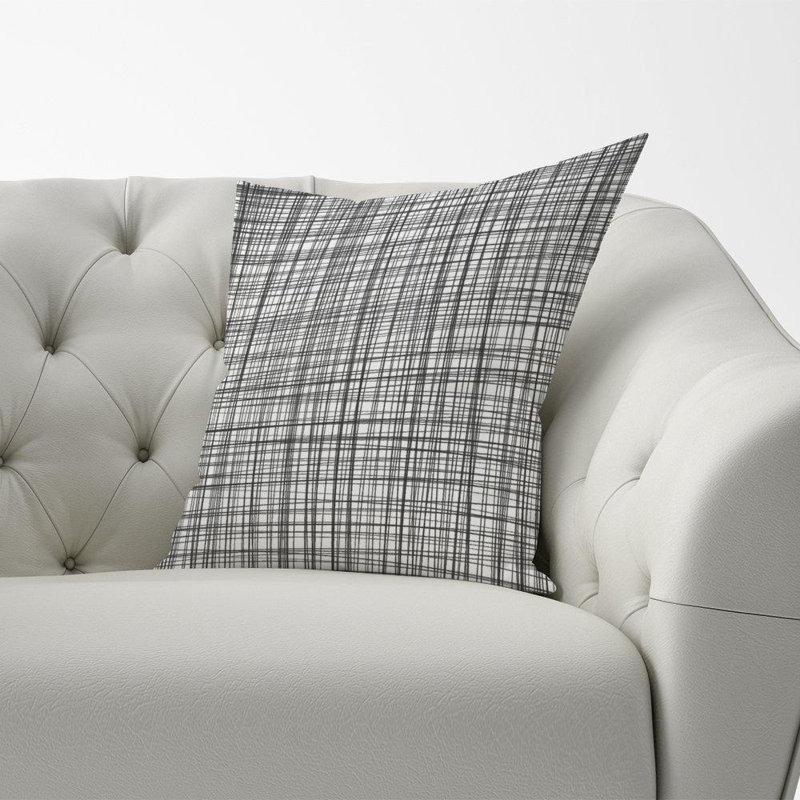 Klara Abstract Square Cushion