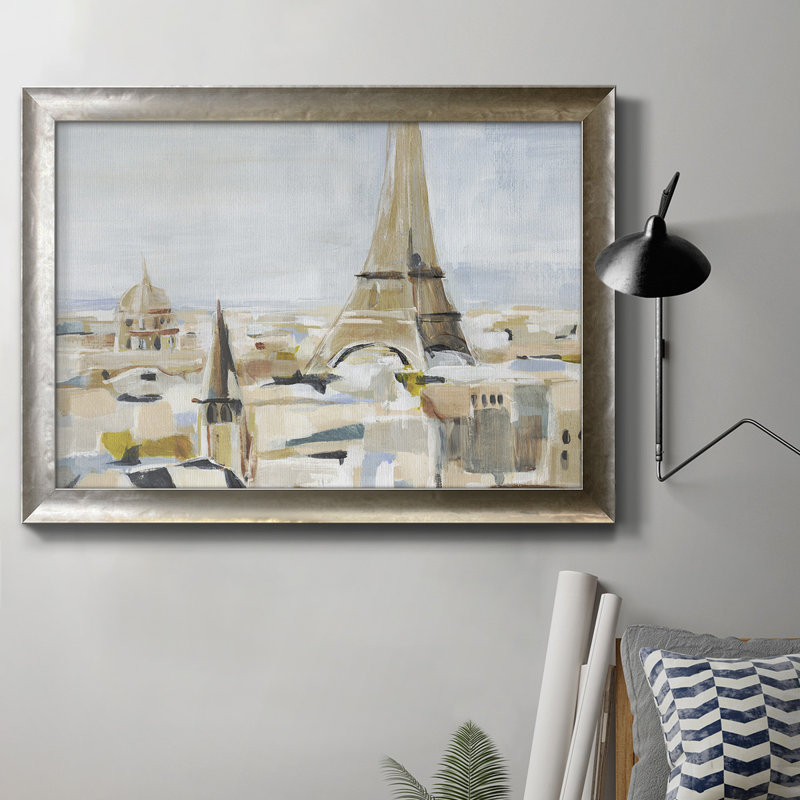 Toile encadrée de qualité supérieure Daylight Paris II - prête à être accrochée, H 24 po x l 36 po