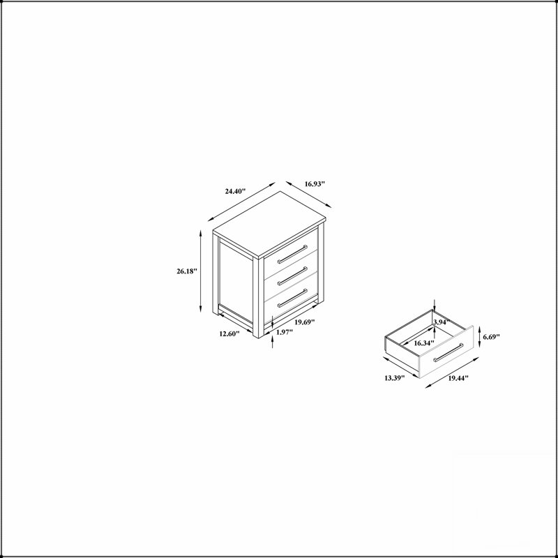 Table de chevet compacte et durable au design moderne, parfaite pour les petits espaces et facile d'entretien.