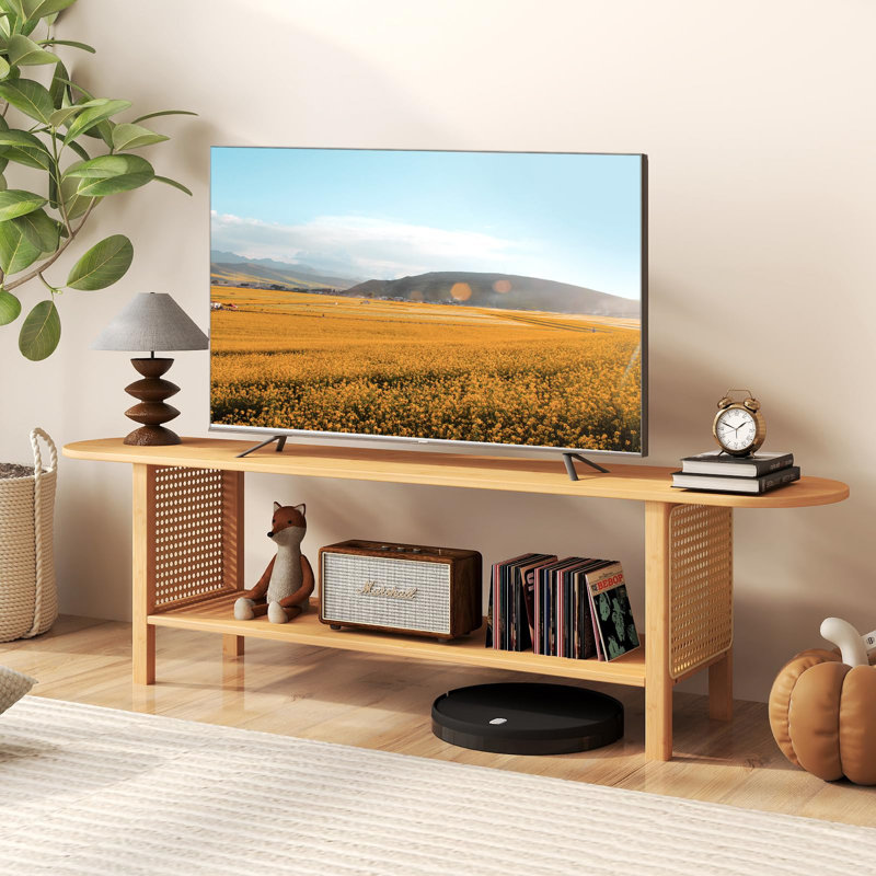 Unfinished TV Stand for TVs up to 40", Oak