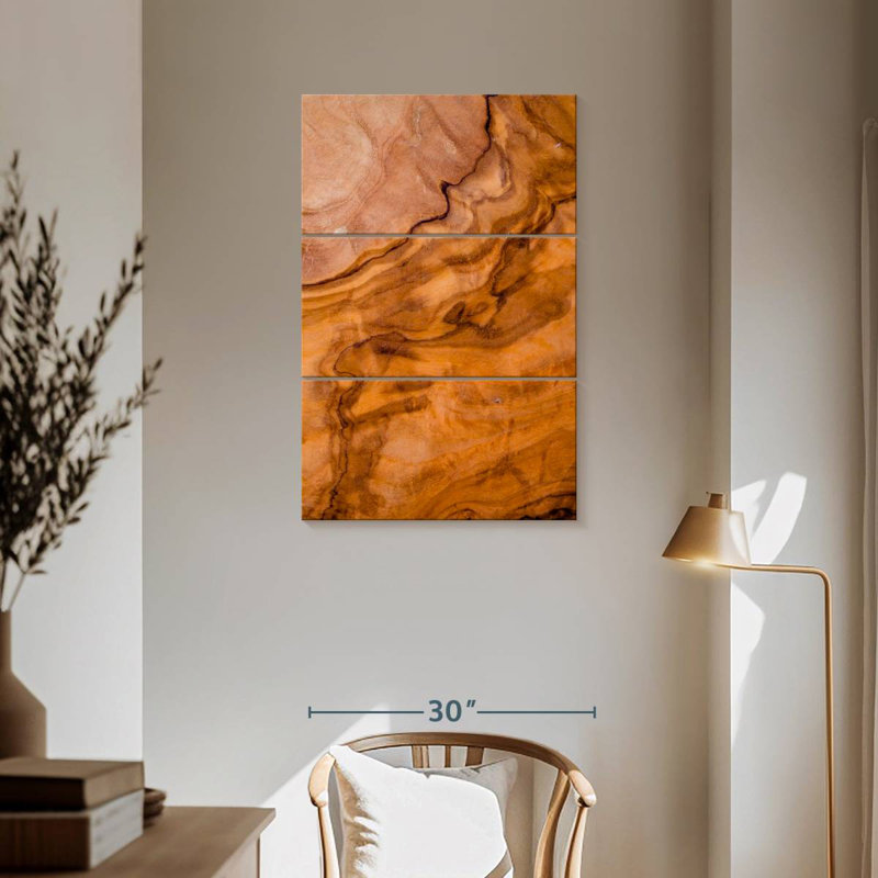 Motifs de bois franc, H 57 po x l 36 po