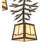 36" Wide Valley View 5 Light Chandelier