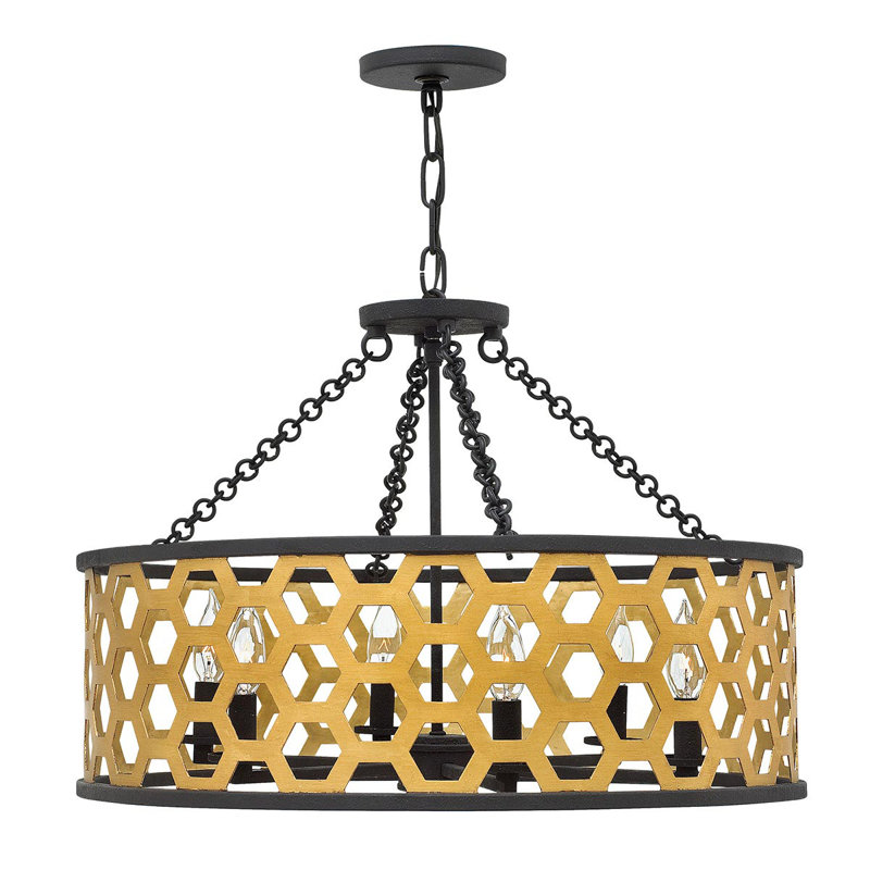 Steen 6 - Light Drum Pendant