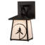 Evergreen Etch - Light Outdoor Wall Lantern