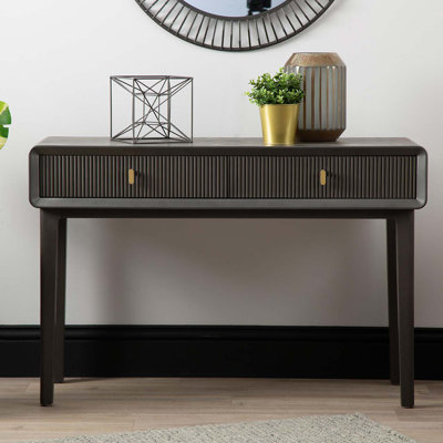 Azuzena 120.5Cm Console Table for Living Room, Wooden Hallway Table with 2 Drawers