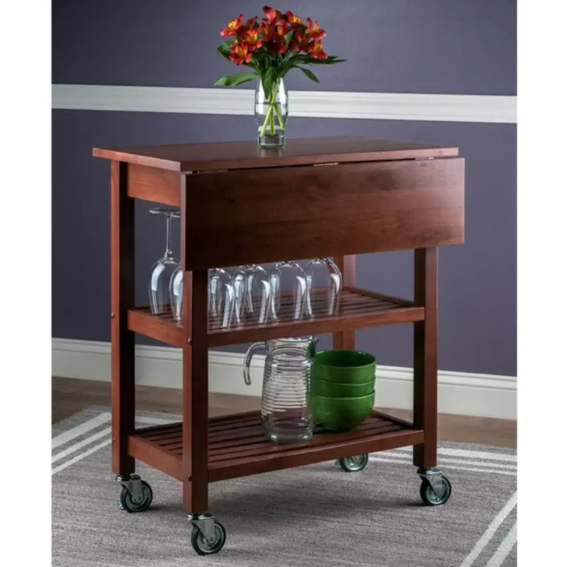Grenelle Solid Wood Kitchen Cart