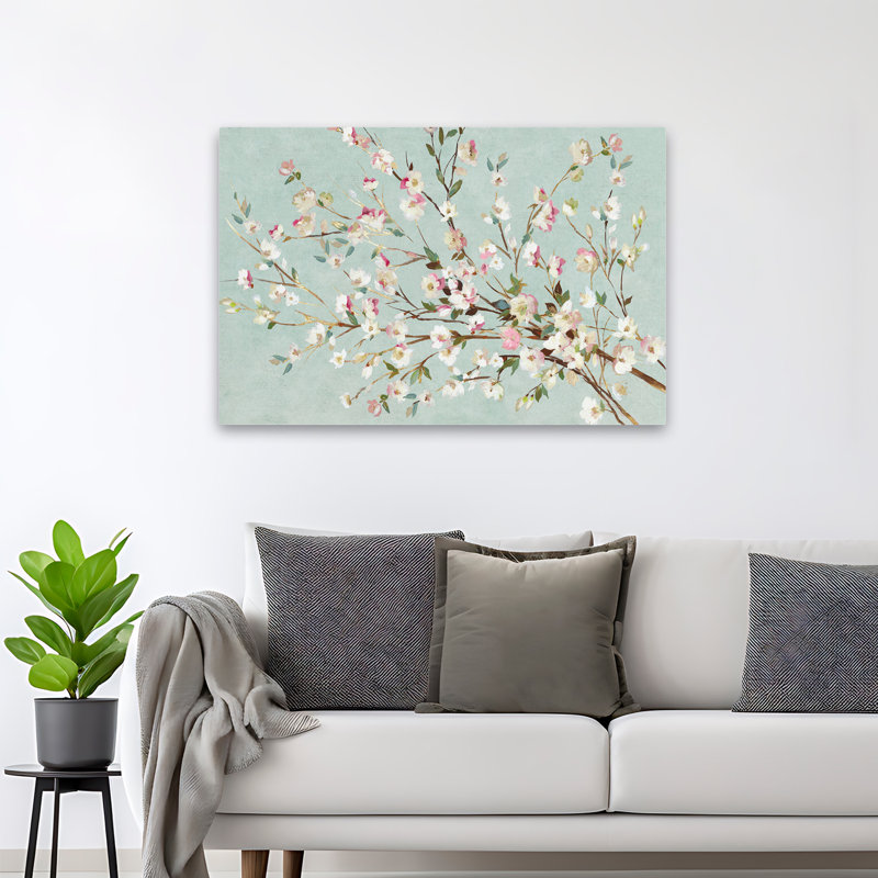 Paysage, nature, plantes, fleurs, art mural Innocent, H 32 po x l 48 po