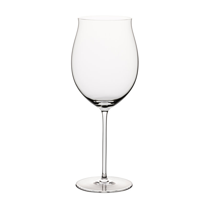 Virtu 540ml Handmade Crystal White Wine Glass Set