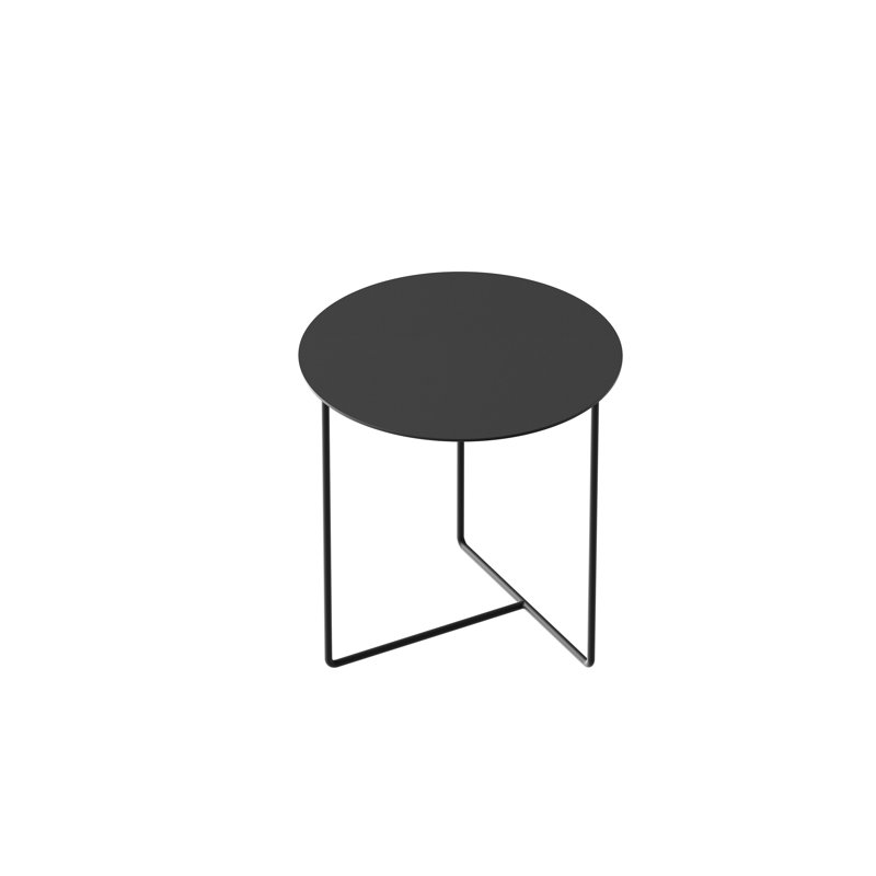 Enno Frame End Table, Black